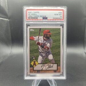 Jo Adell RC PSA 10 GEM MINT 2021 Topps #26 1952 Redux Rookie Angels